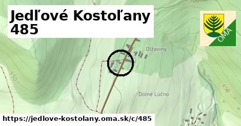 Jedľové Kostoľany <span class="supisne">485</span>