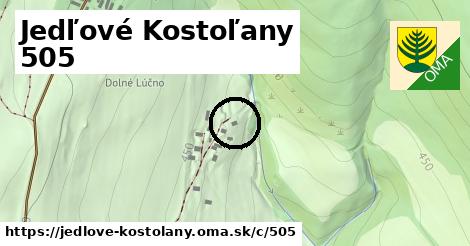 Jedľové Kostoľany <span class="supisne">505</span>