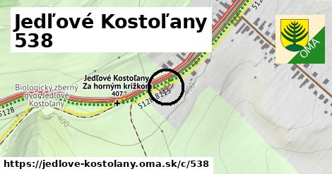 Jedľové Kostoľany <span class="supisne">538</span>
