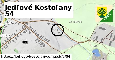 Jedľové Kostoľany <span class="supisne">54</span>