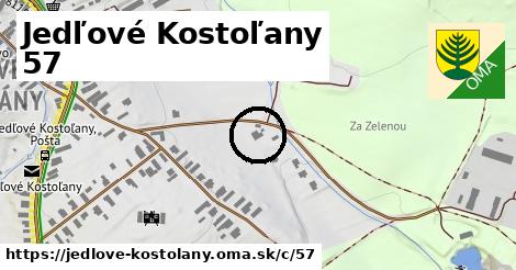 Jedľové Kostoľany <span class="supisne">57</span>