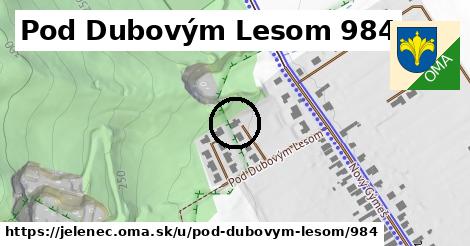 Pod Dubovým Lesom 984, Jelenec