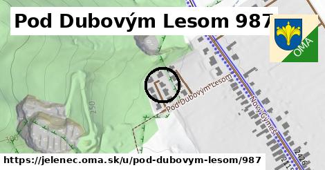 Pod Dubovým Lesom 987, Jelenec