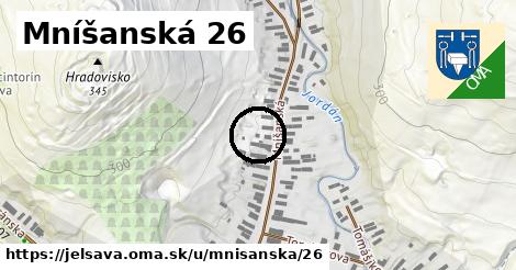 Mníšanská 26, Jelšava
