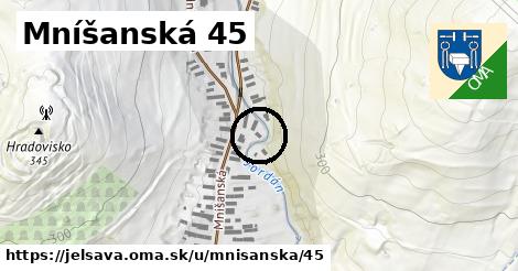 Mníšanská 45, Jelšava