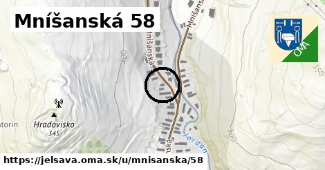 Mníšanská 58, Jelšava