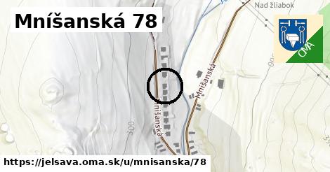 Mníšanská 78, Jelšava