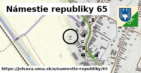 Námestie republiky 65, Jelšava