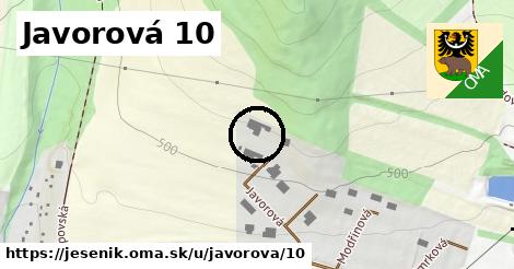 Javorová 10, Jeseník
