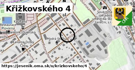 Křižkovského 4, Jeseník