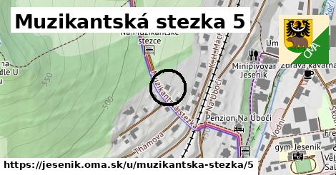 Muzikantská stezka 5, Jeseník