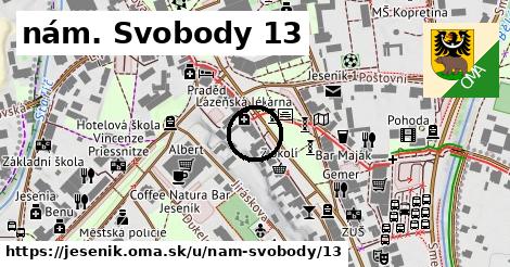 nám. Svobody 13, Jeseník