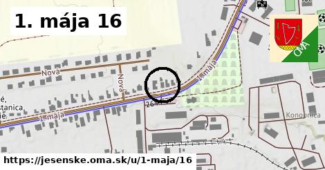 1. mája 16, Jesenské