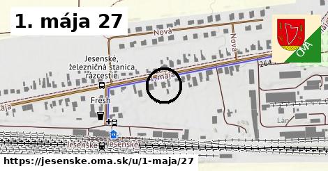 1. mája 27, Jesenské