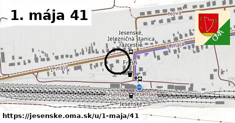 1. mája 41, Jesenské