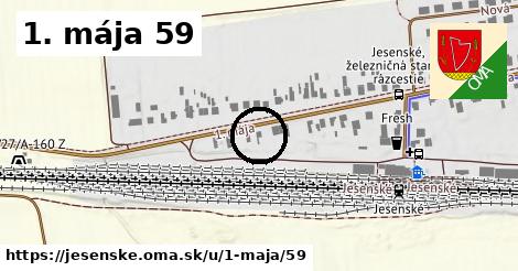 1. mája 59, Jesenské