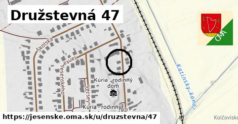 Družstevná 47, Jesenské