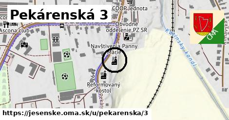 Pekárenská 3, Jesenské