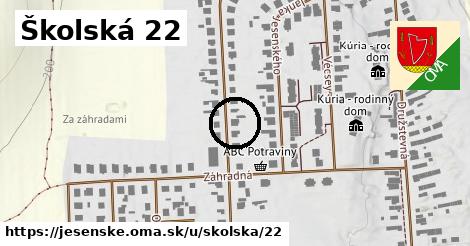 Školská 22, Jesenské