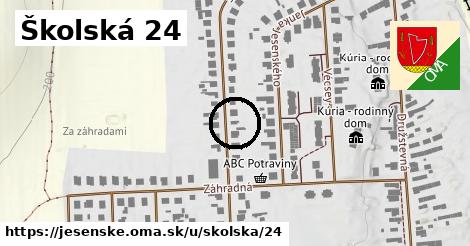 Školská 24, Jesenské