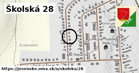 Školská 28, Jesenské