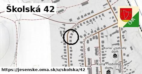 Školská 42, Jesenské