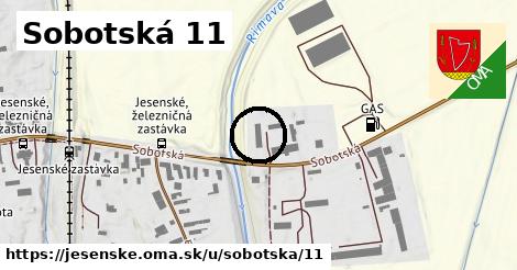 Sobotská 11, Jesenské