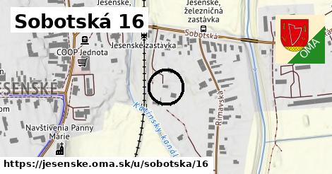 Sobotská 16, Jesenské