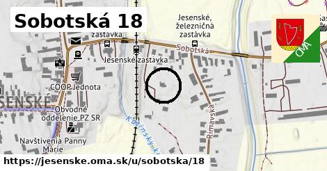 Sobotská 18, Jesenské