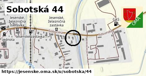 Sobotská 44, Jesenské