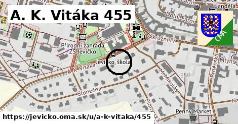 A. K. Vitáka 455, Jevíčko