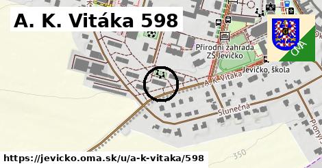 A. K. Vitáka 598, Jevíčko