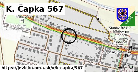 K. Čapka 567, Jevíčko