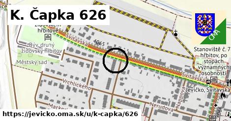 K. Čapka 626, Jevíčko