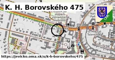 K. H. Borovského 475, Jevíčko