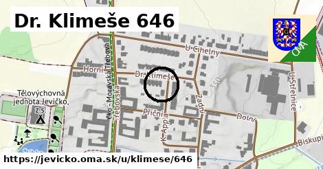 Dr. Klimeše 646, Jevíčko