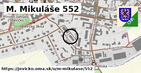 M. Mikuláše 552, Jevíčko