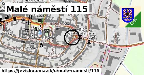 Malé náměstí 115, Jevíčko