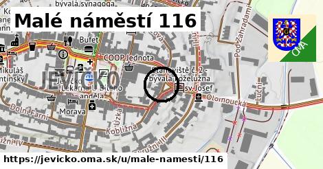 Malé náměstí 116, Jevíčko