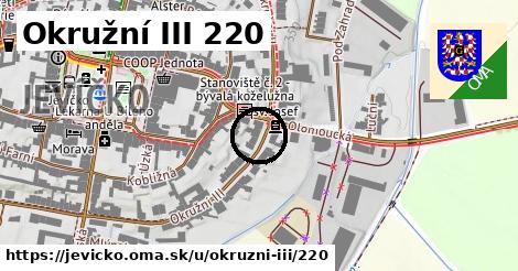 Okružní III 220, Jevíčko