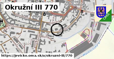 Okružní III 770, Jevíčko