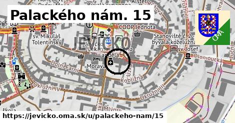 Palackého nám. 15, Jevíčko