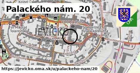 Palackého nám. 20, Jevíčko