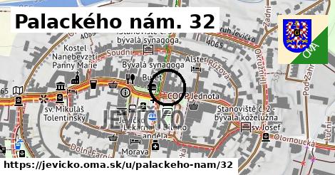 Palackého nám. 32, Jevíčko