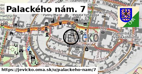 Palackého nám. 7, Jevíčko