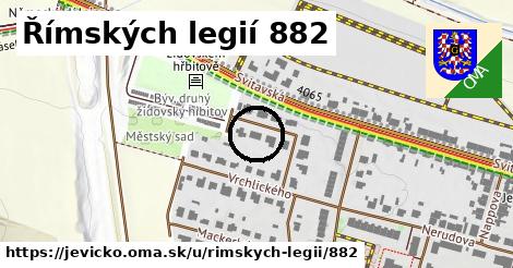 Římských legií 882, Jevíčko