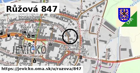 Růžová 847, Jevíčko