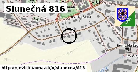 Slunečná 816, Jevíčko