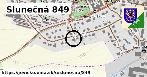 Slunečná 849, Jevíčko