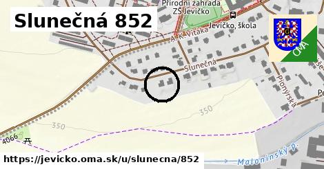 Slunečná 852, Jevíčko